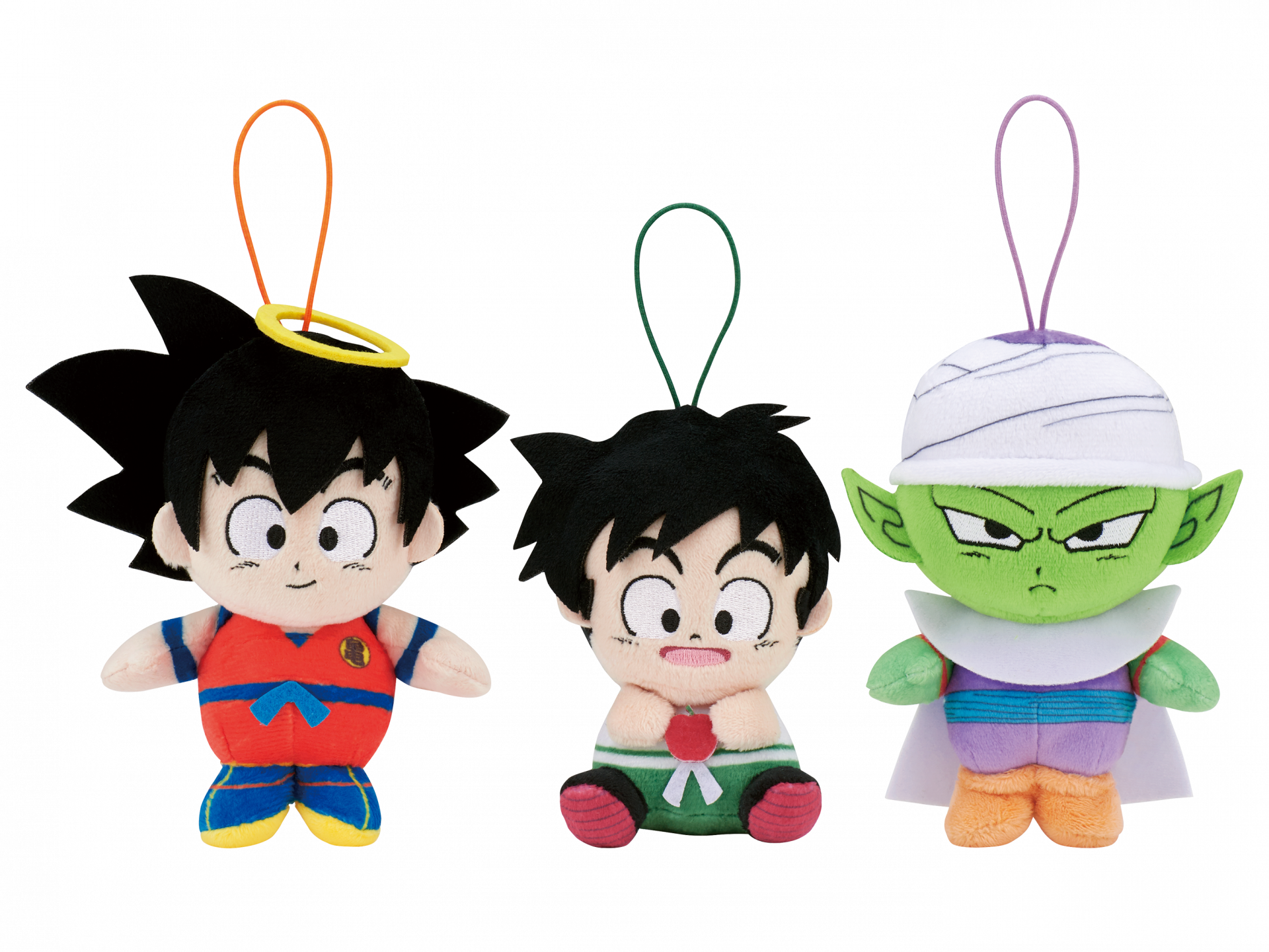Palm-Sized Goku, Gohan, & Piccolo Plush Toys Are Coming to Crane Games!